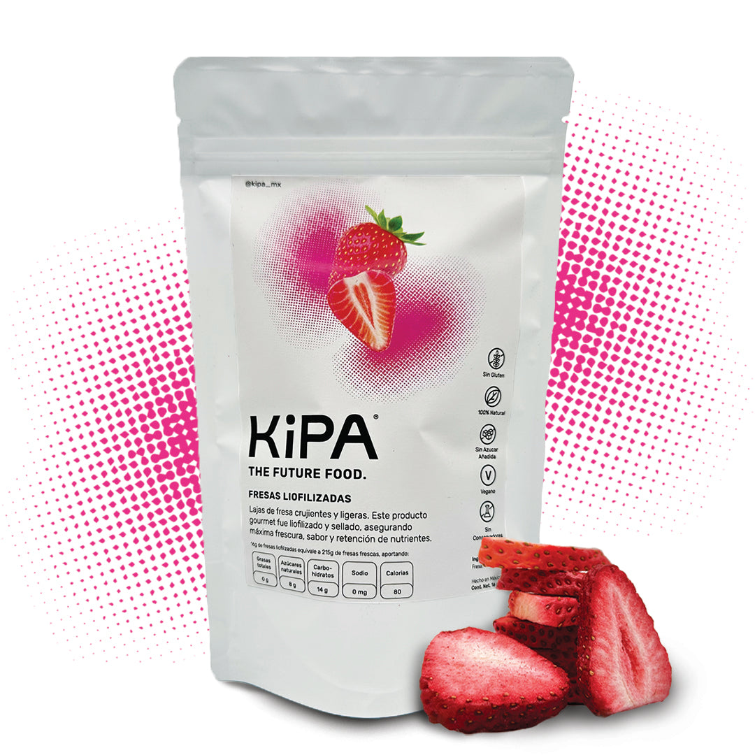 FRESAS LIOFILIZADAS